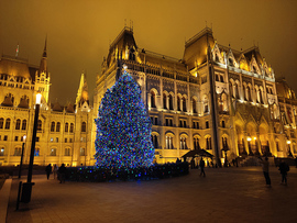 Országház- karácsony előtt-2 