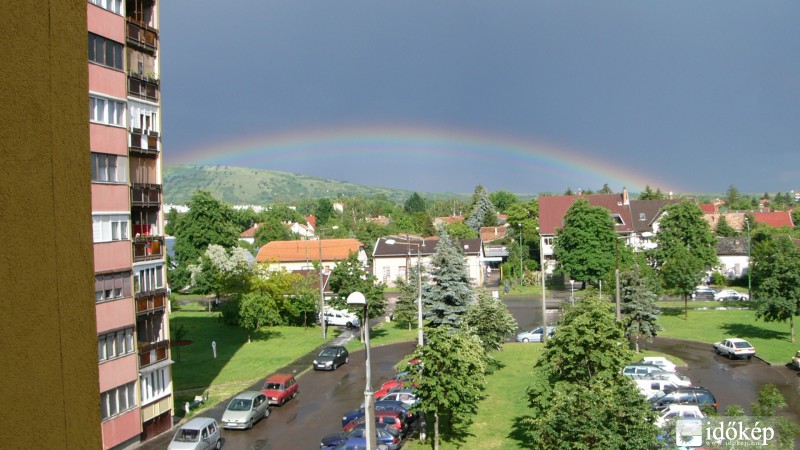 Ssivárvány a Sáshegy felett