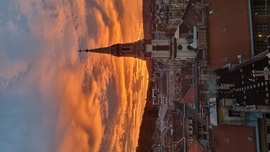 Naplemente Budapest "tetején"