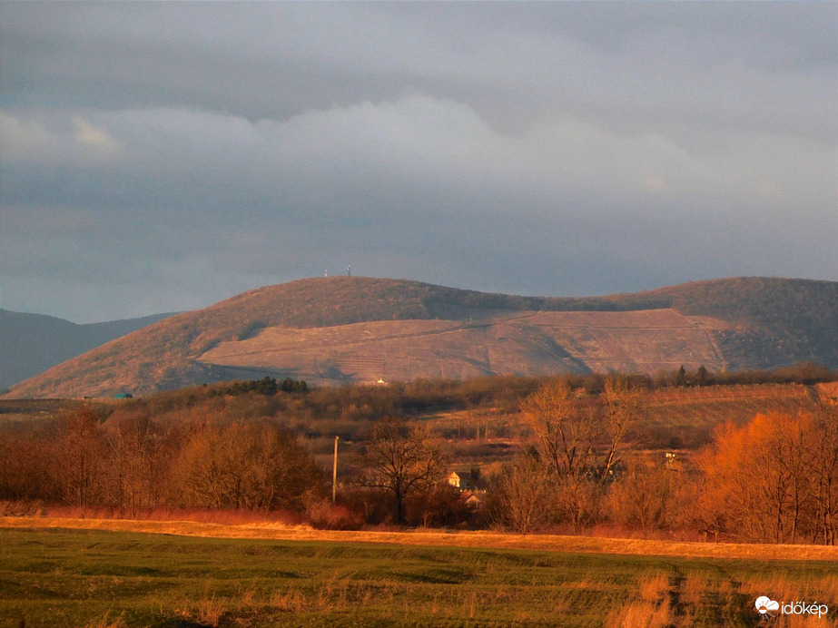 A Bükk naplementében.