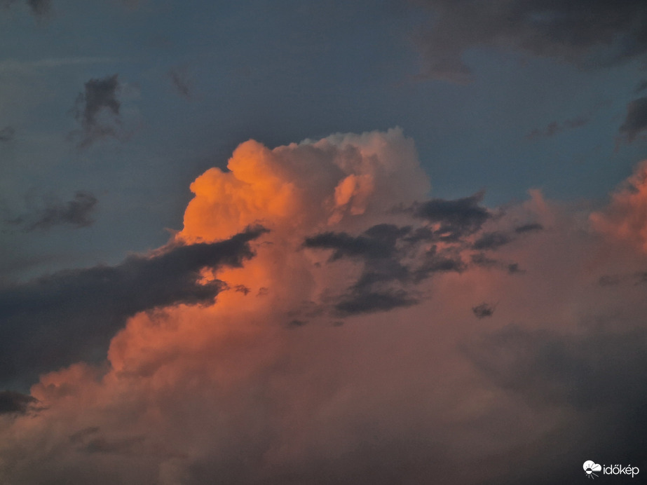 Mai szép naplemente