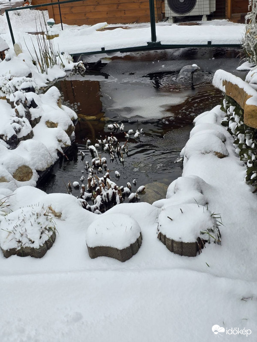 A tó téli ruhát öltött:) 2
