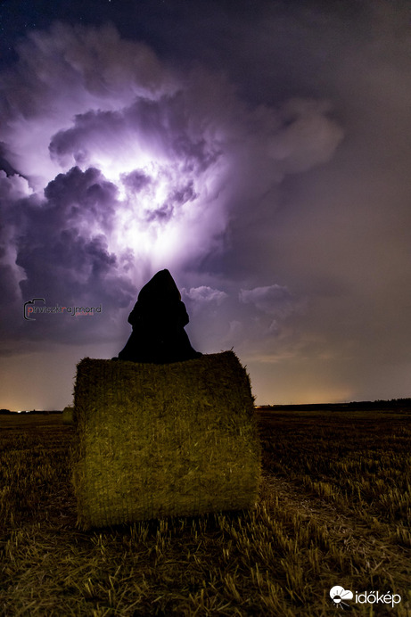 Érkező zivatar - Tószeg