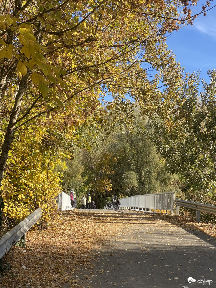 Gyengén felhős, erős széllel