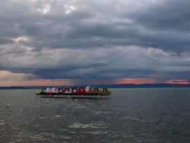 Balatonszéplaki alkonyat