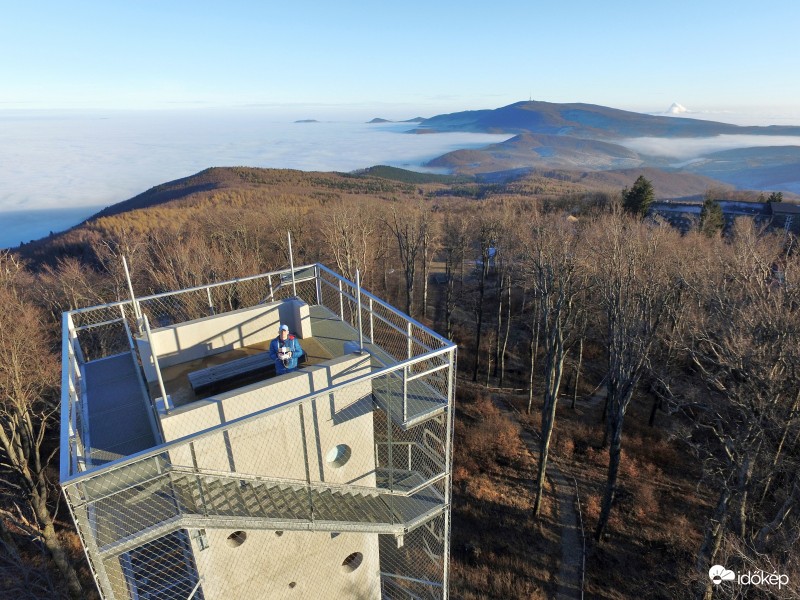 Gyönyörű látvány 2016-12-20 Kékes felé