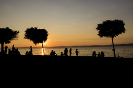 Naplemente Balatonszárszón - 2018 augusztus