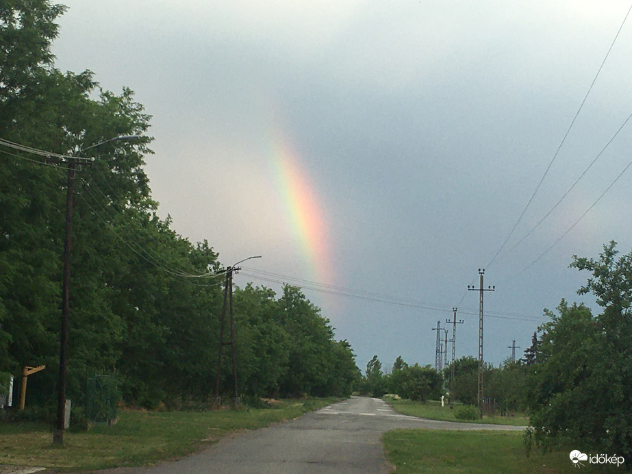 Kettős szivárvány Tiszalök 