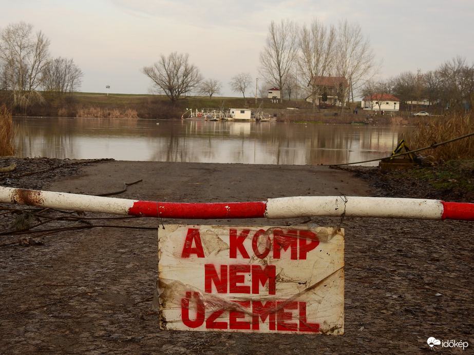 Áradás, jeges ár Tiszalöknél