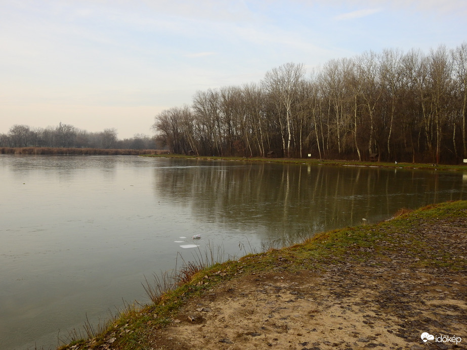 Áradás, jeges ár Tiszalöknél