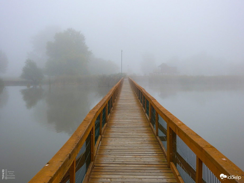 Homályos csend a tiszalöki Kis-Tiszánál