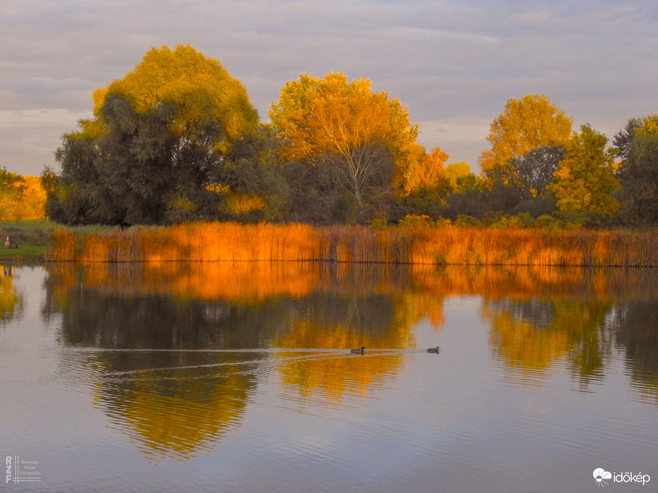 Ma esti csoda naplemente a tiszalöki Kis-Tiszán