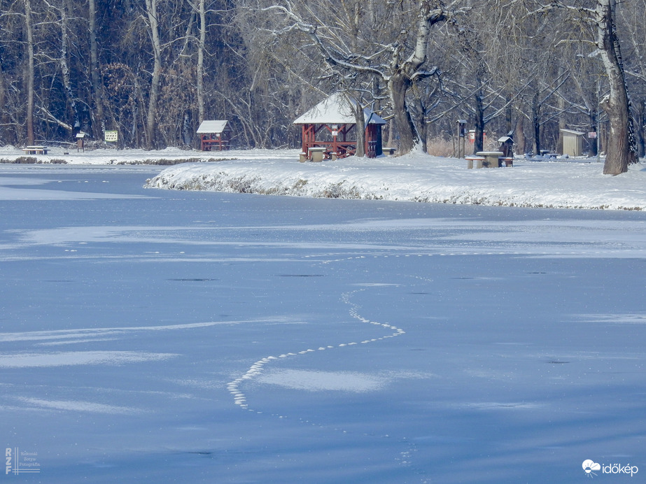 Havas álomvilág Tiszalökön – ritka pillanatok a nagy havazás után