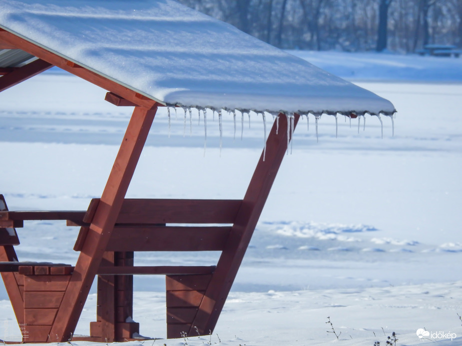 Havas álomvilág Tiszalökön – ritka pillanatok a nagy havazás után