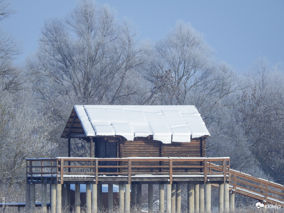 Havas álomvilág Tiszalökön – ritka pillanatok a nagy havazás után