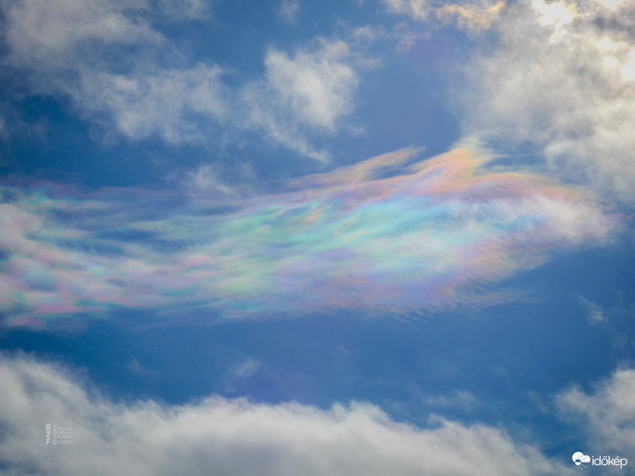 Irizáló felhők Bükkszentkereszten