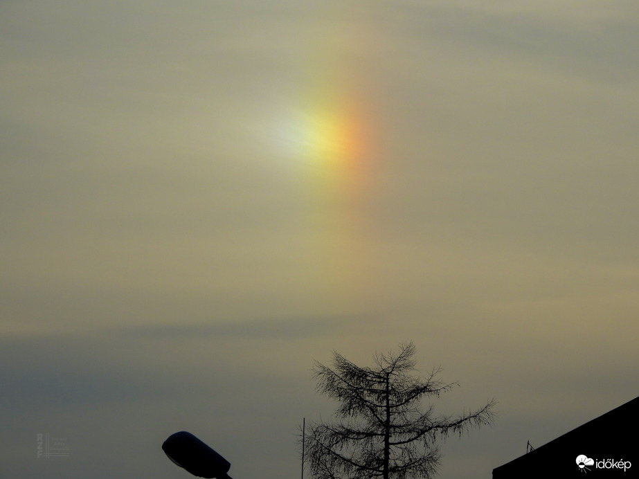 Szivárványos Nap-halo / Magas-Tátra