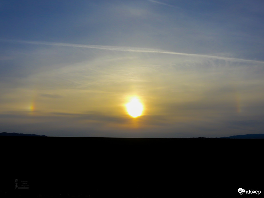 Szivárványos Nap-halo / Magas-Tátra