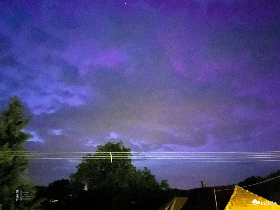 Sarki fény Tiszalök 
