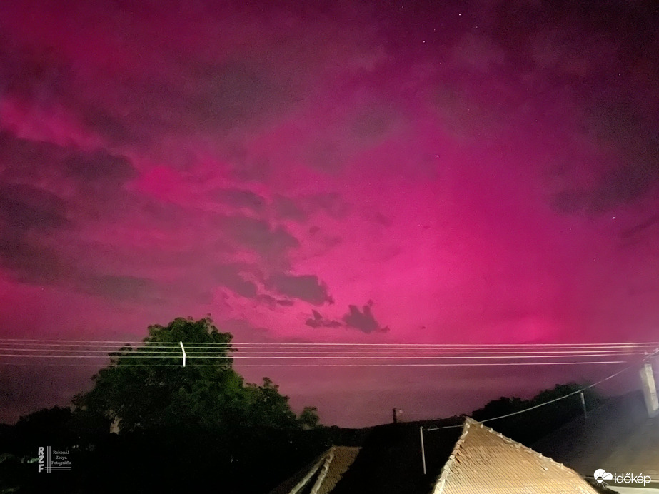 Sarki fény Tiszalök 