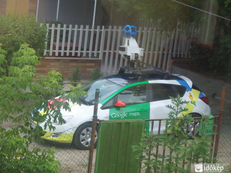 Google maps-autó