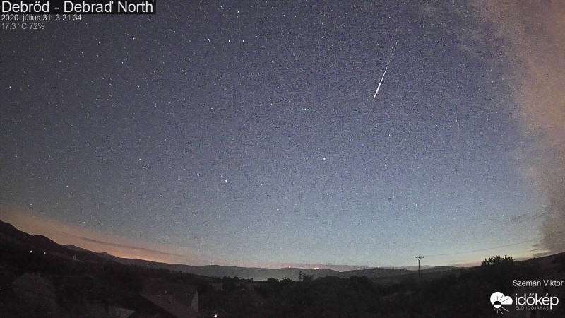 Tűzgömb az északi égbolton