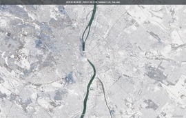 Műholdkép: Sentinel-2 