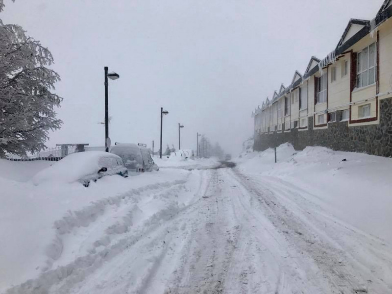 Havazás a Sierra Nevada-hegységben (Forrás: Artur Zagrodzki Zagrodzka, Severe Weather Europe)