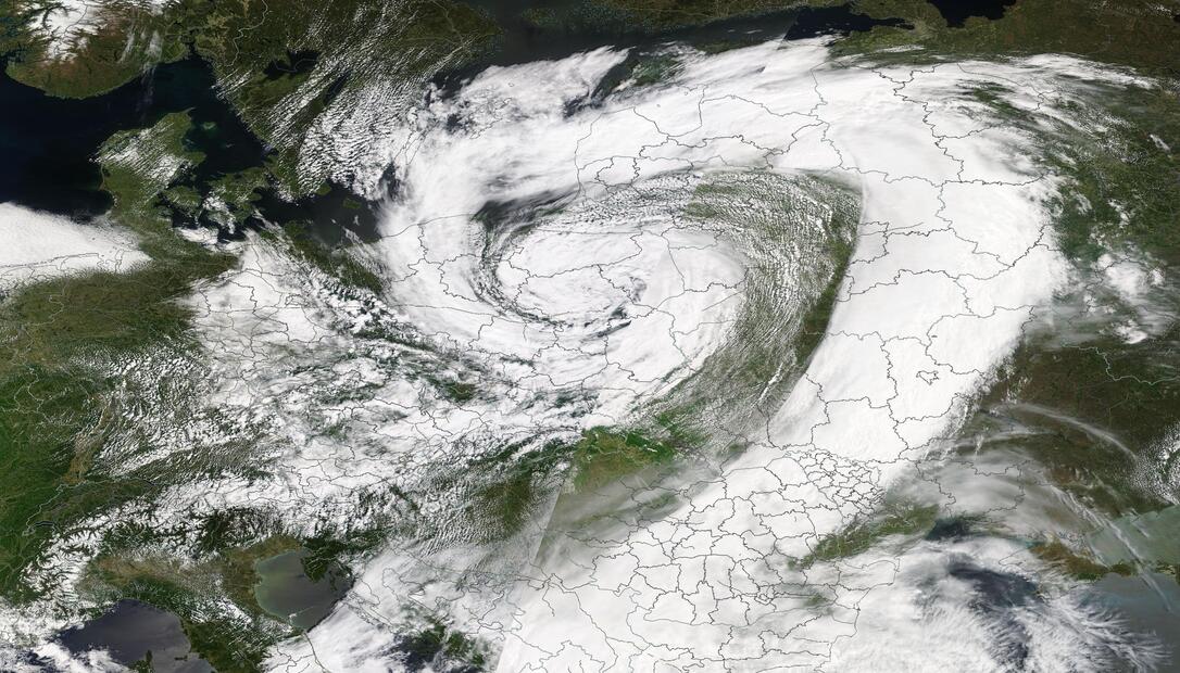 Műholdkép: NASA Terra / MODIS