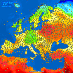 Térkép: Meteociel.fr