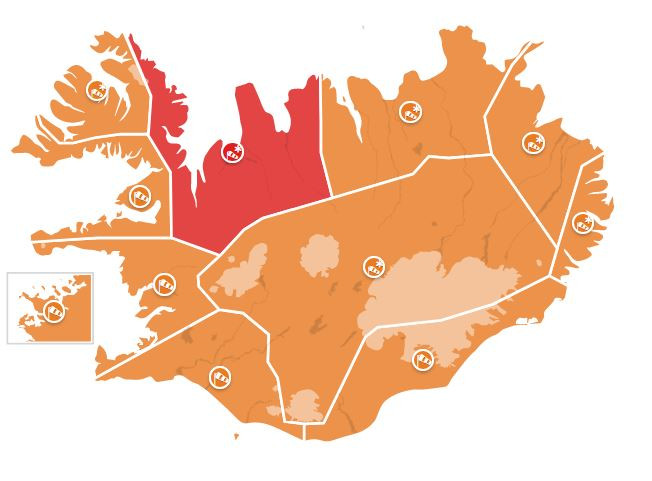 Forrás: Icelandic Met Office