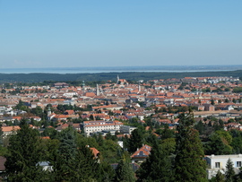 Sopron látképe