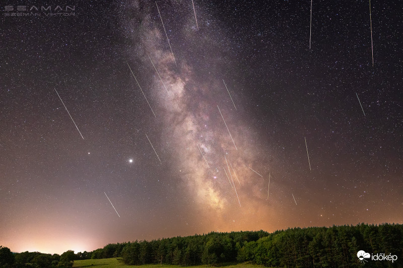 Perseidák 2020.8.12. 21:23 - 2020.8.13. 01:26