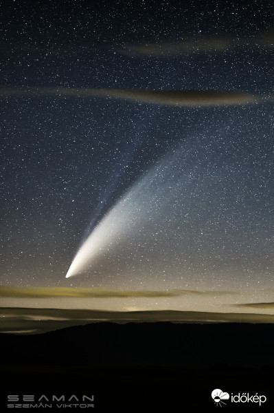 Neowise üstökös - Debrőd 2020.7.13.