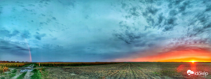 Záporfény és szivárvány