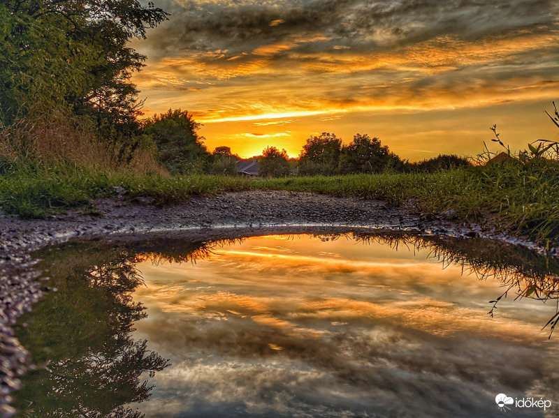 Esti pocsolya tükrében