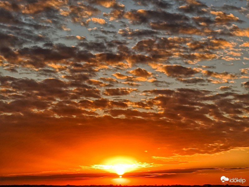Felhősáv keltette varázslat