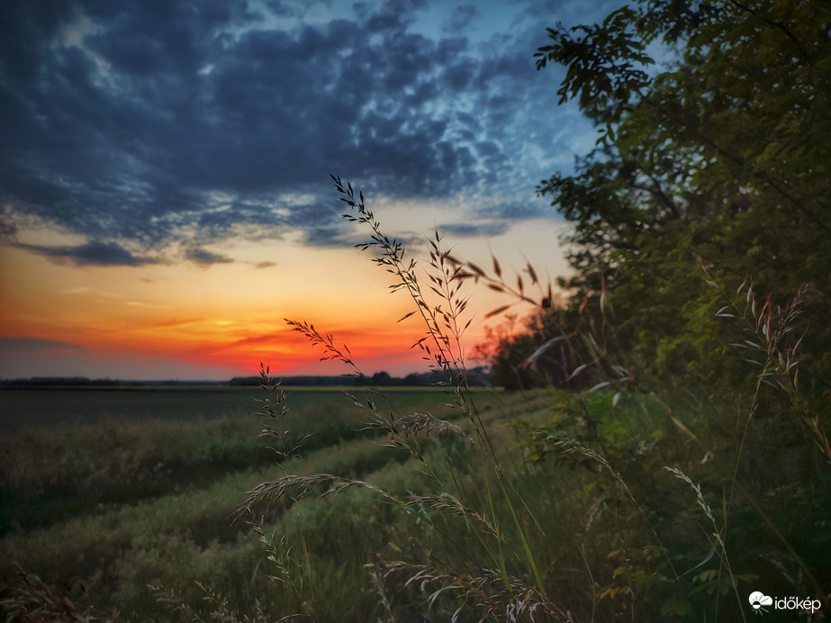 Pihenőre hajtja magát a táj...