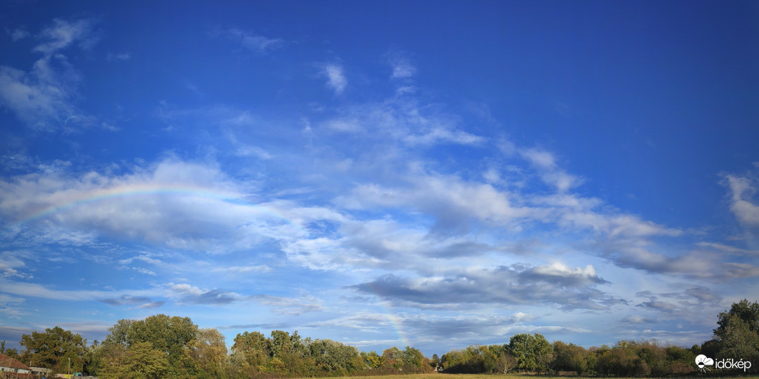 Októberi szivárvány búcsúja