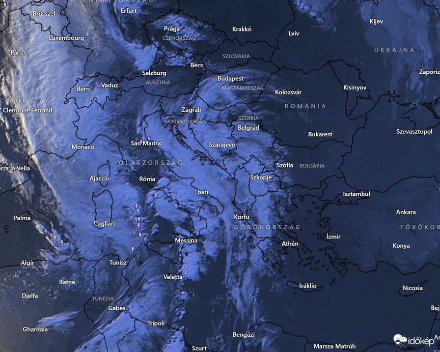 Egy sárkány szárnya érkezett hazánk fölé