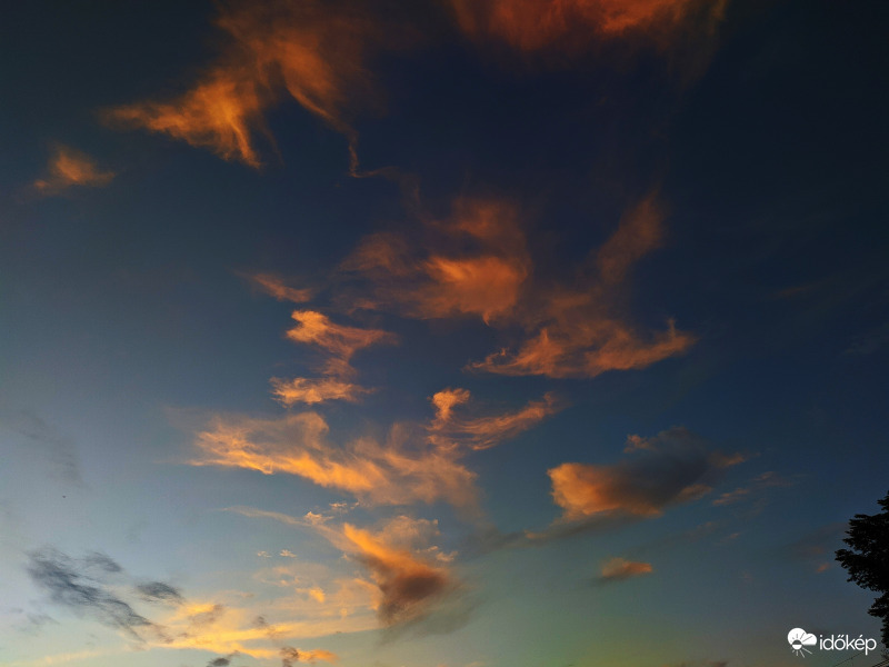 Szürkületi ecsetvonások