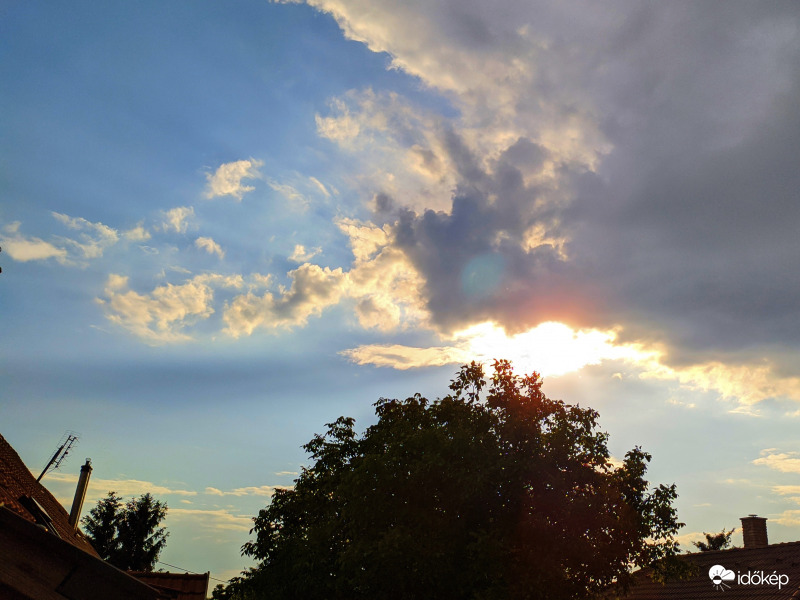 Zivatar érkezése előtt