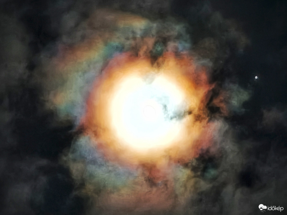 Szupernóva... irizálás és a Jupiter