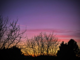 Hideg, szeles, derűs nap végén