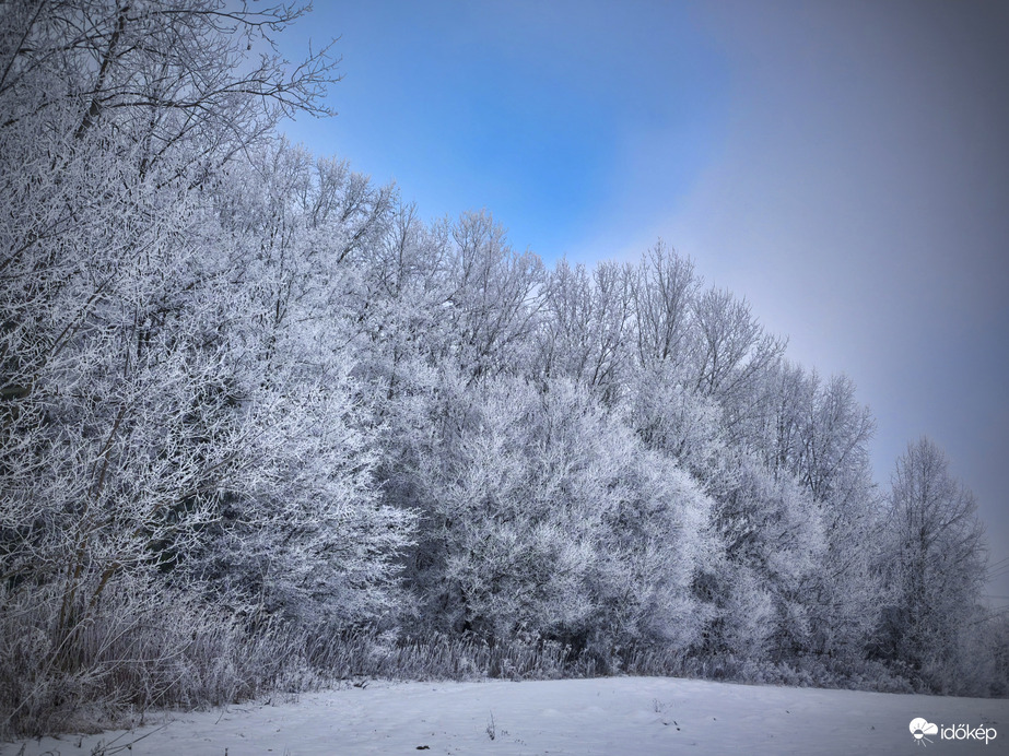 Kékség is került a kompozícióba