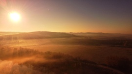 Napkelte a Mátra lábánál