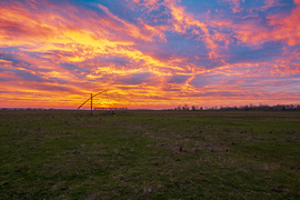 Hortobágyi naplemente 