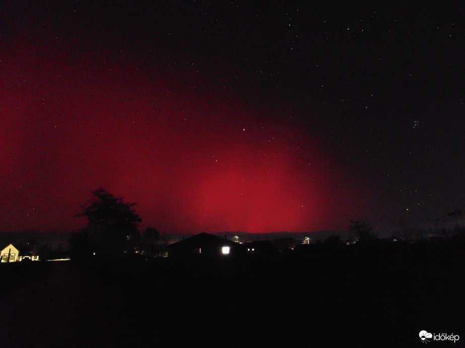 Aurora Borealis(Sarki fény) Szamosdaráról nézve