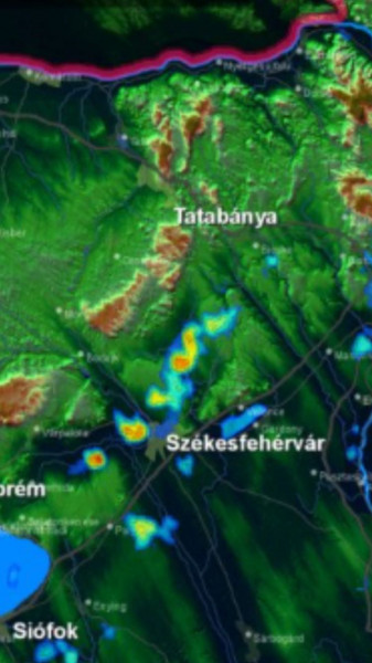 Időjárási grafikonok, térképek