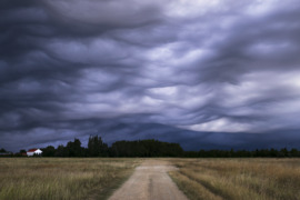 Látványos Asperitas felhők uralma Budapesten